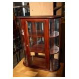 Curio Cabinet 20.5 x 6 x 25H