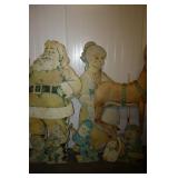 Vintage Christmas Scene