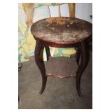 Wooden Side Table 24D x 29H