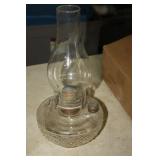 Vintage Oil Lamp 13H