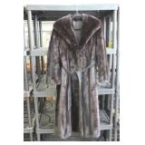 Ladies Fur Coat Size S/M