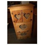 Wooden Fruit/Vegetable Cupboard 19.5 x 12 x 40H