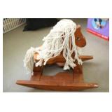 Wooden Rocking Horse