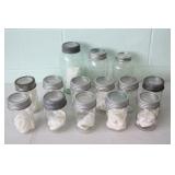 Selection of Glass Jars