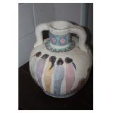 Large Handmade Jug 13H