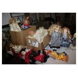 Large Selection of Dolls