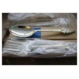 Silver Plated Spoon & Fork Set