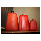 3 Gas Cans