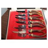 Steak Knife & Fork Set