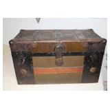 Wooden Chest 24.5x12x14H