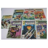 7 Marvel Wolverine Comics #1,2,3,4,5,6,7