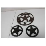 Cast Iron Texas Star Welcome Family & Friends11x11