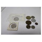 Assorted Coins & Tokens