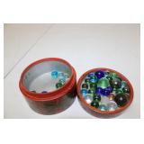 Marbles in Made in USSR Container