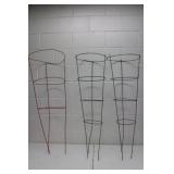 3 Plant Cages