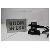 Sears Craftsman Sander & Room In Use Sign 12.5L
