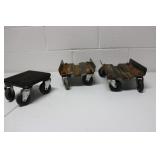 2 Motomaster Vehicle Dollies & More