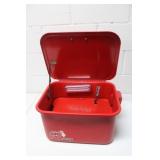 Big Red Portable Steel Cabinet Parts Washer &