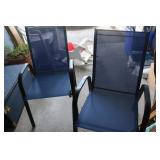 2 Patio Chairs with Cushions