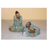 2 Oriental Figurines