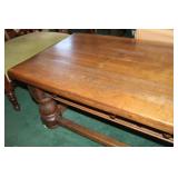 Wooden Coffee Table with 2 Drawers 59x25.5x17H