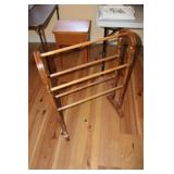 Wooden Quilt Rack