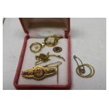 10kt Top Ear rings & More