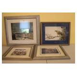 4 Framed Prints