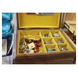 Costume Jewellery  - 2 Jewellery  Boxes & More