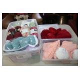3 Containers of Wool
