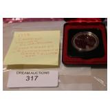 1978 Canadian Specimed Silver Dollar