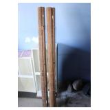 2 Bamboo Roller Blinds 60W