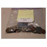 US Coinage incl Kennedy Half Dollar
