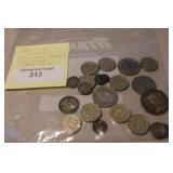 British Coinage incl 1&2 pound, Some Silver 1886 +
