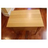 Wooden Table/Storage 19x12.5x16H