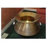 Vintage Brass Spittoon 21D