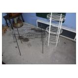 2 Metal Plant Holders Tallest 29H
