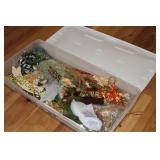 Under Bed Tote with Fall Items