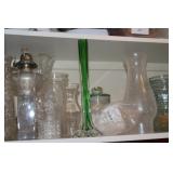 Shelf with Vases in Closet