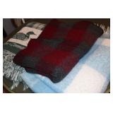 2 Blankets & 1 Throw