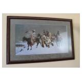 Frederic Remington Print 38.5x25