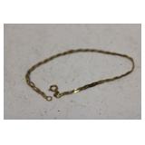 14kt Gold Bracelet 1gram