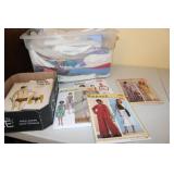 Fabric Pieces, Cloths & Clothing Patterns