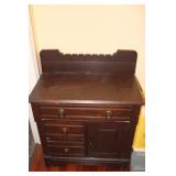 Vintage Wooden Cabinet 29x16x30H