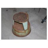 Rolling Metal Step Stool