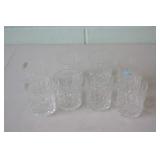 8 Chrystal Glasses