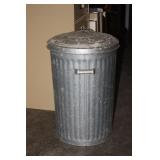 Metal Garbage Can