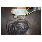 Wheelbarrow & Garden Hose