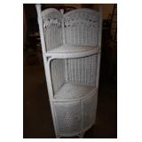 Rattan Corner Shelf 48H
