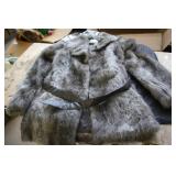 Faux Fur Coat Size S